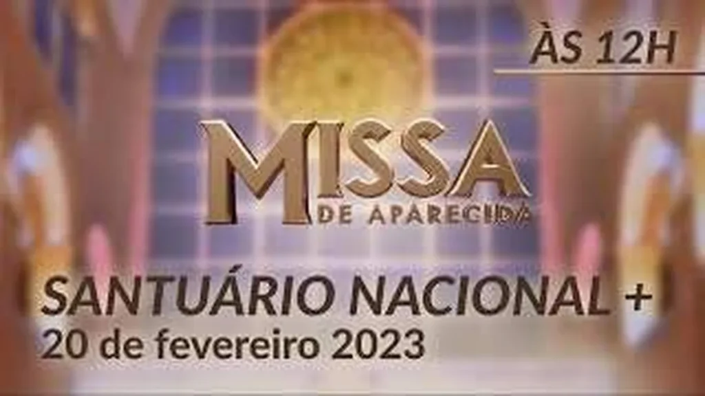 Imagem santuario nacional de aparecida 12h 20 02 2023 do artigo Santuário Nacional de Aparecida 12h 20/02/2023