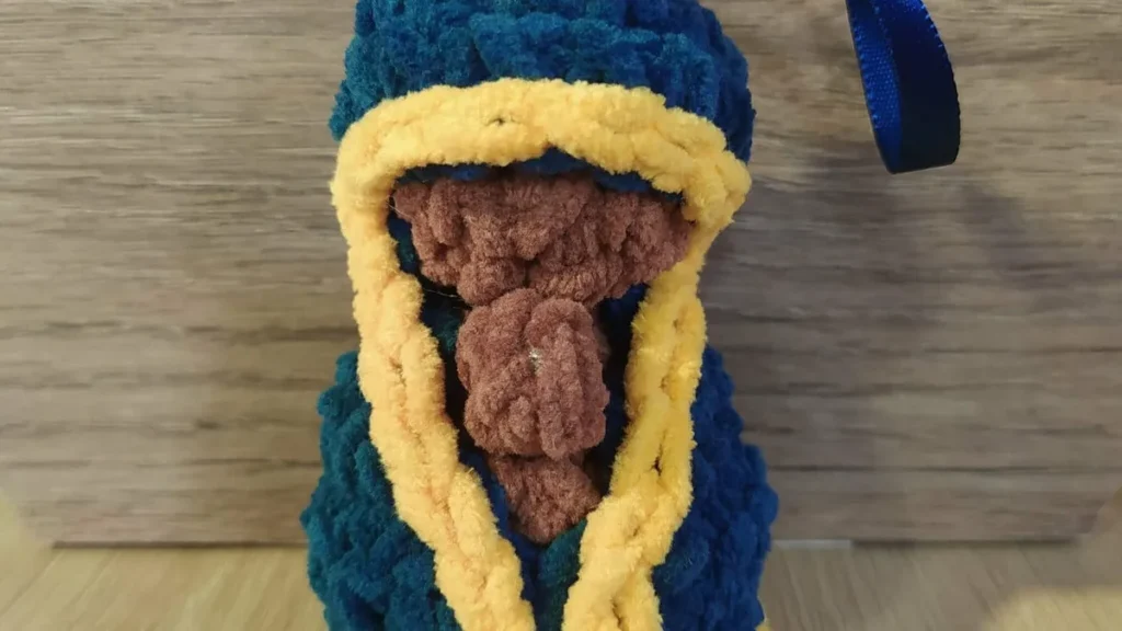 Imagem WhatsApp Image 2023 02 22 at 16.52.15 Easy Resize.com do artigo Chaveiro Nossa Senhora Aparecida (amigurumi) - Faça Você Mesmo