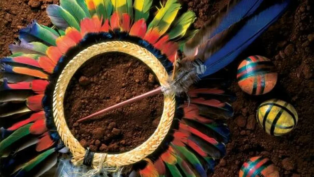 Imagem aderecos de indios brasileiros do artigo A salvação dos povos originários