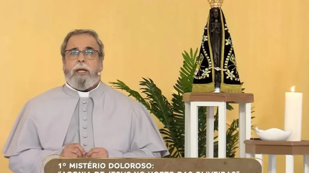 Imagem Terco de Aparecida do artigo Terço de Aparecida com Pe. Antonio Maria - 28 de fevereiro de 2023 [Mistérios Dolorosos]