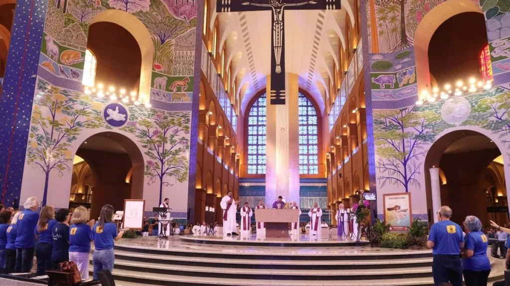 Imagem Santuario Nacional acolhe 1 Romaria das Rotas da Devocao do artigo Santuário Nacional celebra 1ª Romaria Rotas da Devoção