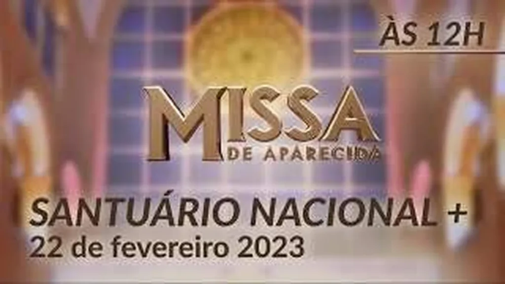Imagem santuario nacional de aparecida 12h 22 02 2023 do artigo Santuário Nacional de Aparecida 12h 22/02/2023