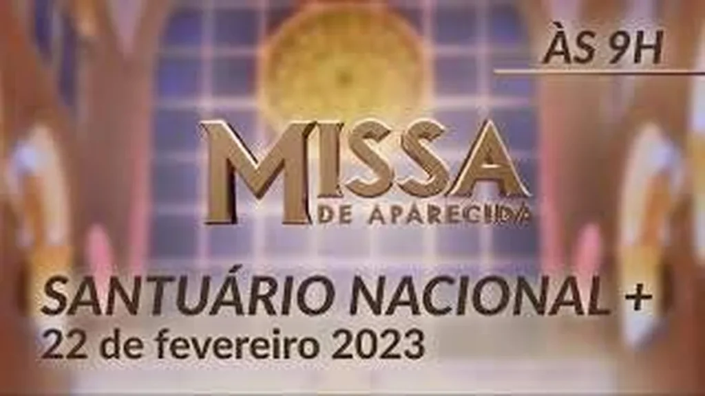 Imagem santuario nacional de aparecida 9h 22 02 2023