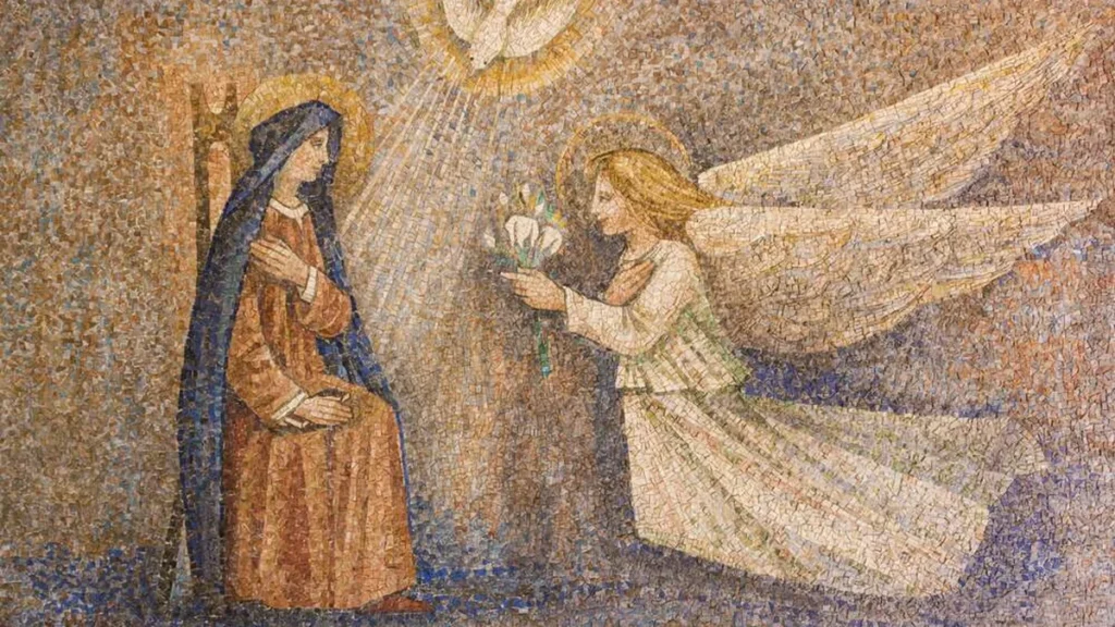 Imagem anunciacao de maria do artigo Anunciação do Senhor: um sim pode mudar tudo.