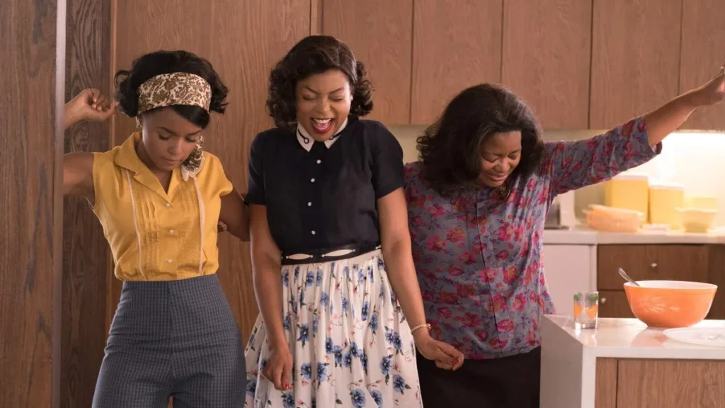 Katherine Johnson (Taraji P. Henson), Dorothy Vaughn (Octavia Spencer) e Mary Jackson (Janelle Monáe) são as "Estrelas Além do Tempo"