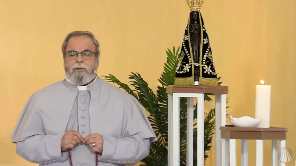 Imagem terco de aparecida do artigo Terço de Aparecida com Pe. Antonio Maria - 03 de março de 2023 [Mistérios Doloroso]