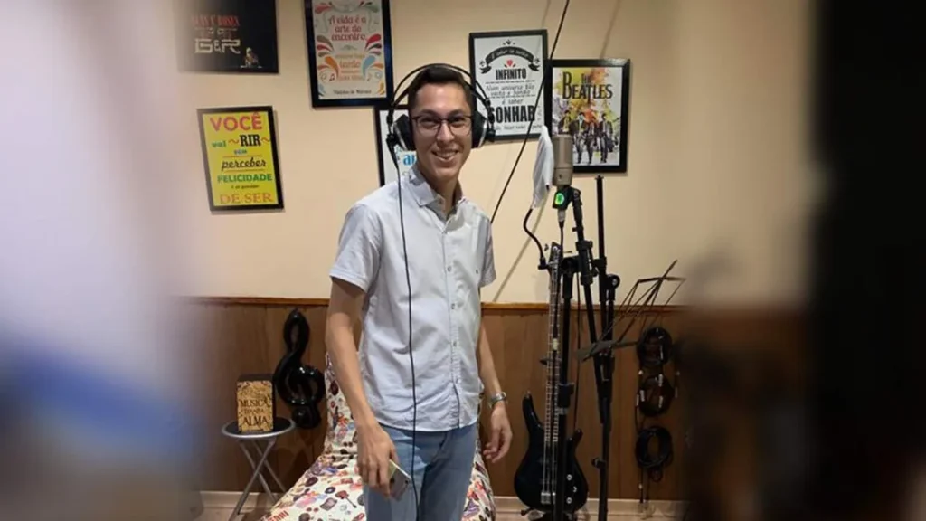 Imagem Pe. Wallison Rodrigues autor do Hino da Novena e Festa da Padroeira de 2023 do artigo Exclusivo A12: a importância da música na liturgia