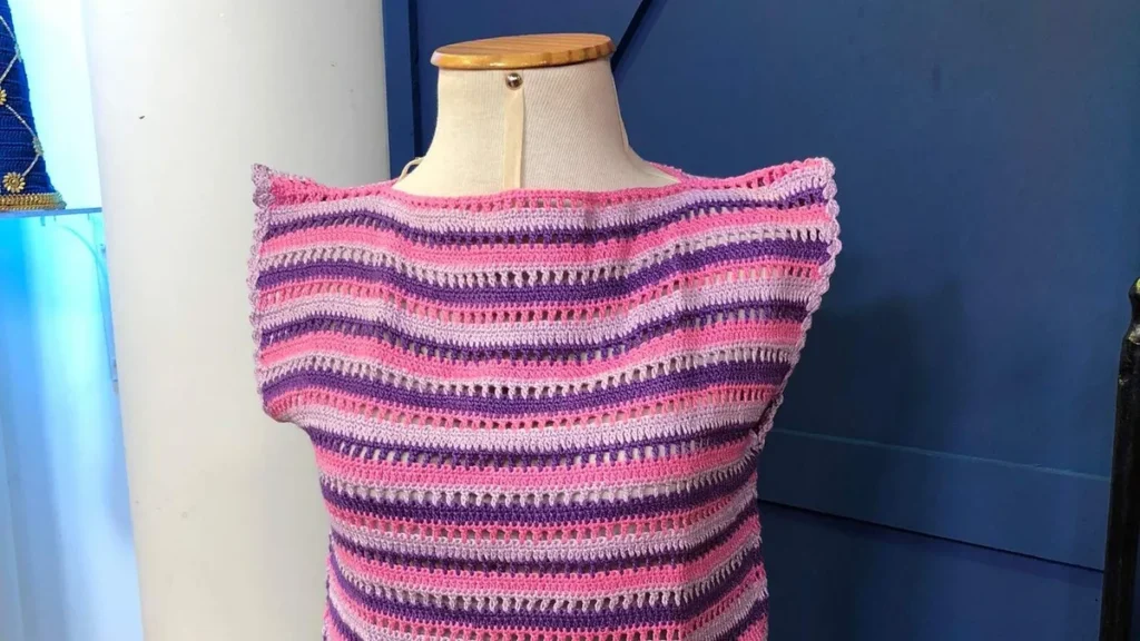 Imagem regata de croche do artigo Regata De Crochê (Linha Camila Fashion)
