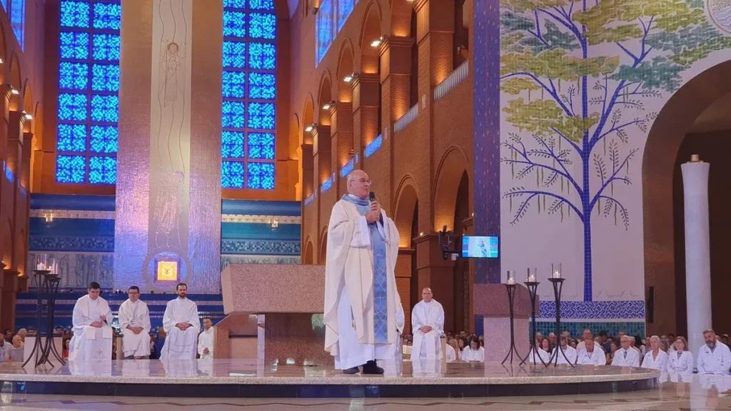 Imagem Missa da Anunciacao do Senhor no Santuario Nacional de Aparecida do artigo 25 de março: Santuário Nacional celebra a Anunciação do Senhor