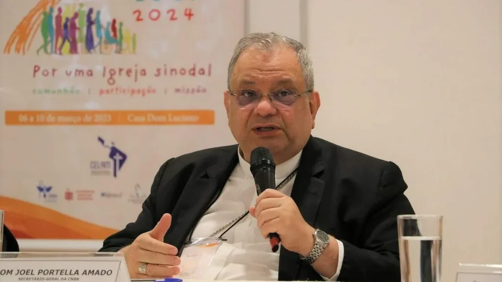 Imagem Dom Joel Amado do artigo Dom Joel fala dos frutos após etapa continental do Sínodo