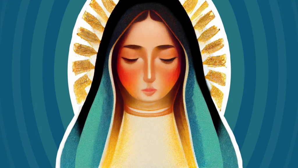 Imagem Imagem de Nossa Senhora de Guadalupe do artigo Virgem de Guadalupe tem rosto recriado por pesquisador brasileiro