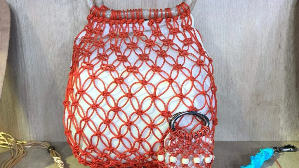 Imagem bolsa de macrame do artigo Bolsa de Macramê
