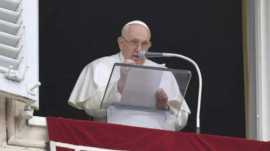 Imagem papa francisco no angelus de 19 de marco de 2023 do artigo Papa: “Será que sabemos ver o bem e agradecer os dons que recebemos?”