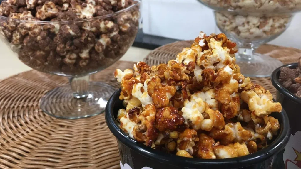 Imagem pipoca doce santa receita. do artigo Pipoca Doce - Santa Receita