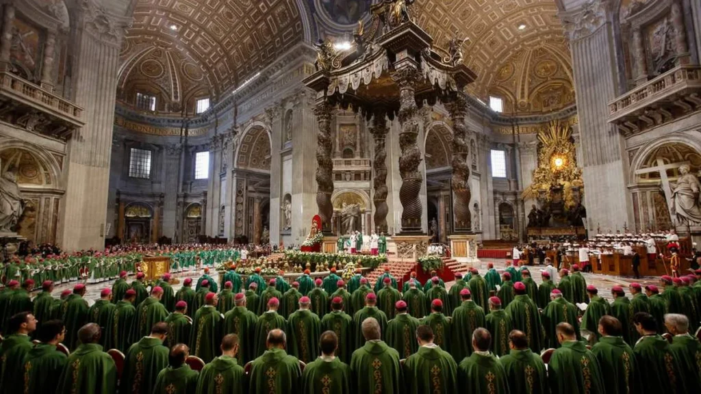 Imagem Sinodo sinodalidade bispos cardeais vaticano do artigo Assembleia, Sínodo e Concílio: qual a diferença?