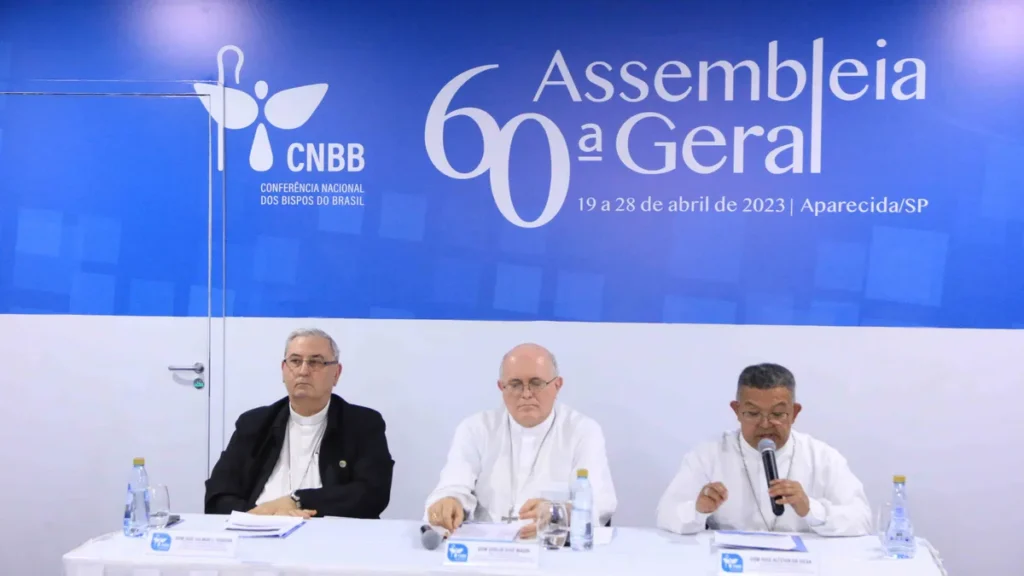 Imagem setimo dia assembleia geral cnbb 2023 do artigo Eleição da nova presidência da CNBB é destaque no 7º dia de Assembleia Geral