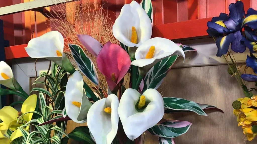 Imagem Flor Copo de leite em EVA do artigo Flor Copo-de-leite em EVA