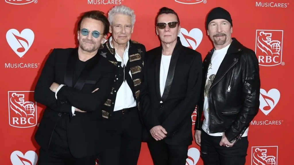 Imagem U2 do artigo 5 músicas para te apresentar o U2