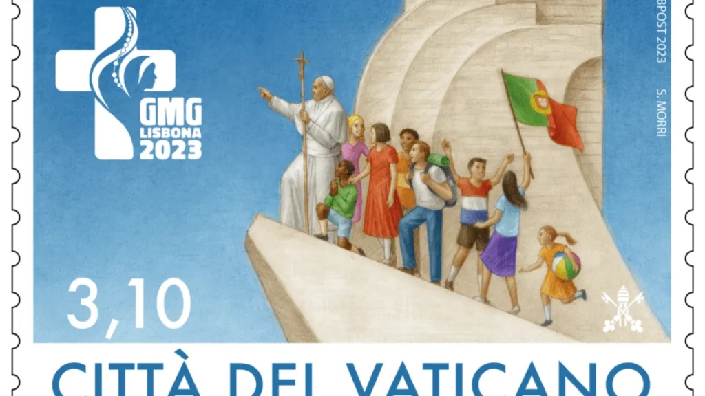 Imagem Selo comemorativo JMJ do artigo Vaticano lança selo comemorativo da JMJ