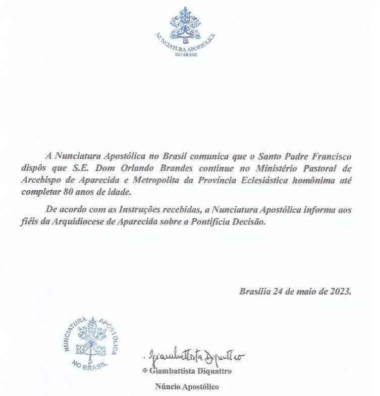 Nunciatura Apostólica no Brasil