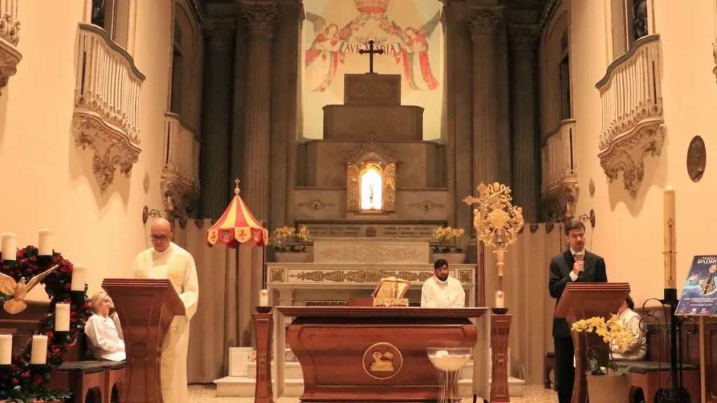 Imagem Celebracao na Basilica Historica 18 de maio de 2023 do artigo Santuário Nacional divulga Carta de Aparecida em celebração na Basílica Histórica