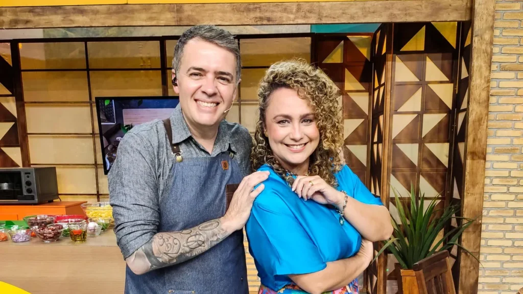 Imagem 1 Chef leo roncon e bianca laua destaque do artigo Delícias do pinhão abrem a culinária junina do Sabor de Vida