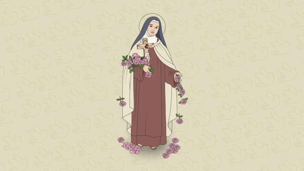 Imagem Destaque SANTA TEREZINHA do artigo Atividade sobre Santa Teresinha do Menino Jesus
