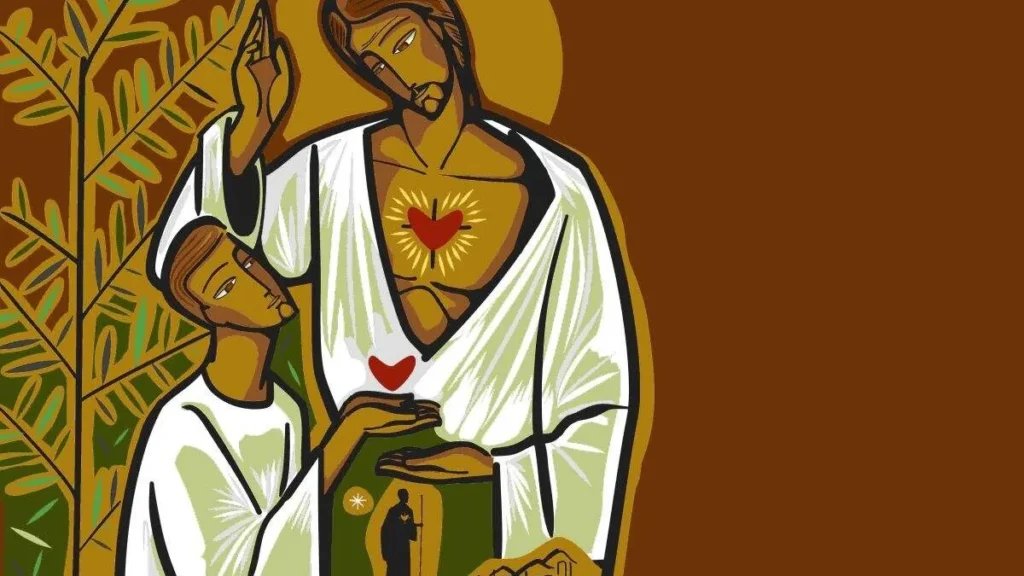 Imagem sagrado coracao de jesus do artigo Conheça santos devotos do Sagrado Coração de Jesus