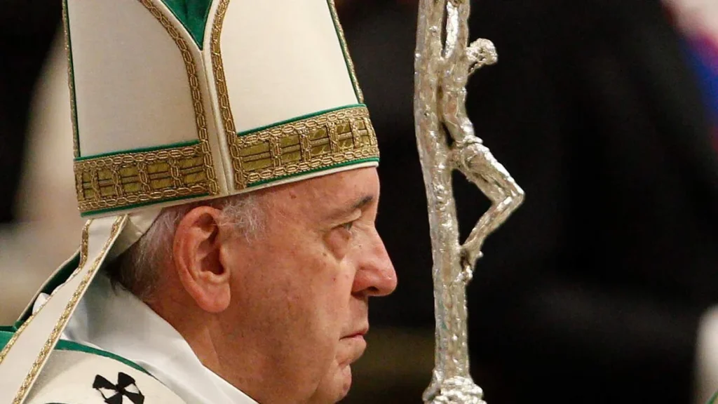 Imagem Papa Francisco durante celebracao no Vaticano do artigo Papa Francisco celebra Solenidade de São Pedro e São Paulo