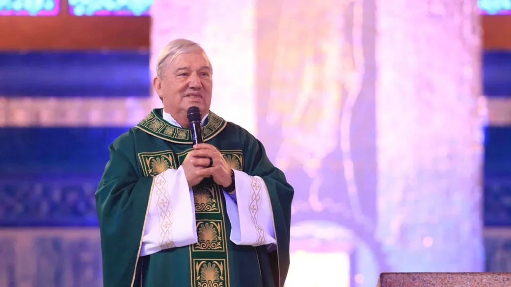 Imagem fre Hans nos 40 anos da Fazenda da Esperanca do artigo Fazenda da Esperança celebra 40 anos em Santa Missa no Santuário Nacional
