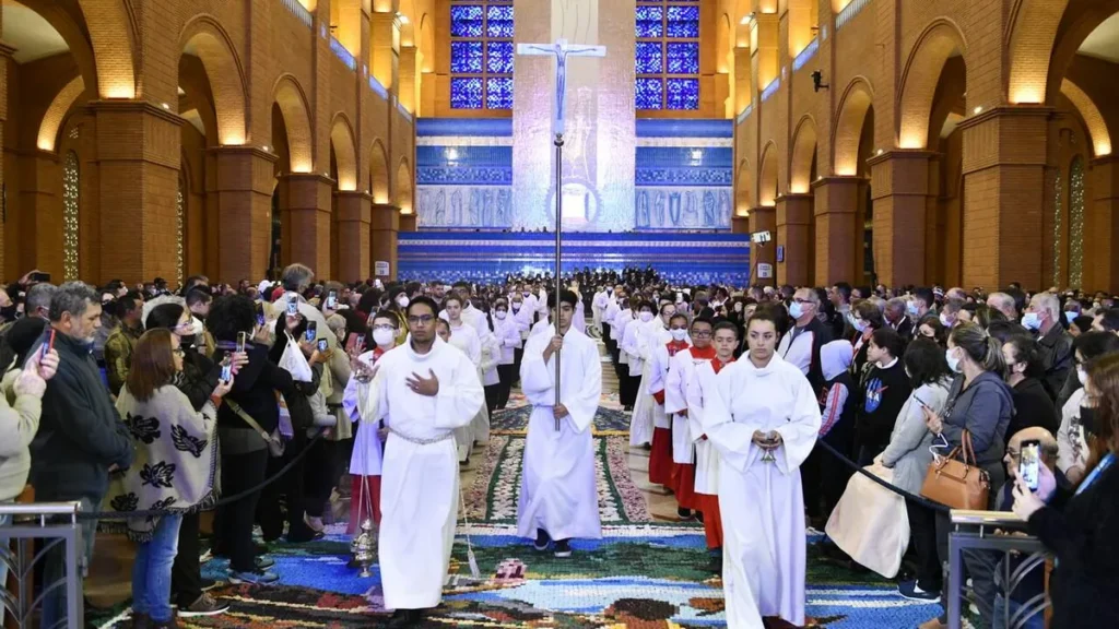 Imagem Corpus Christi Santuario Nacional do artigo Corpus Christi: a festa do amor feito Eucaristia