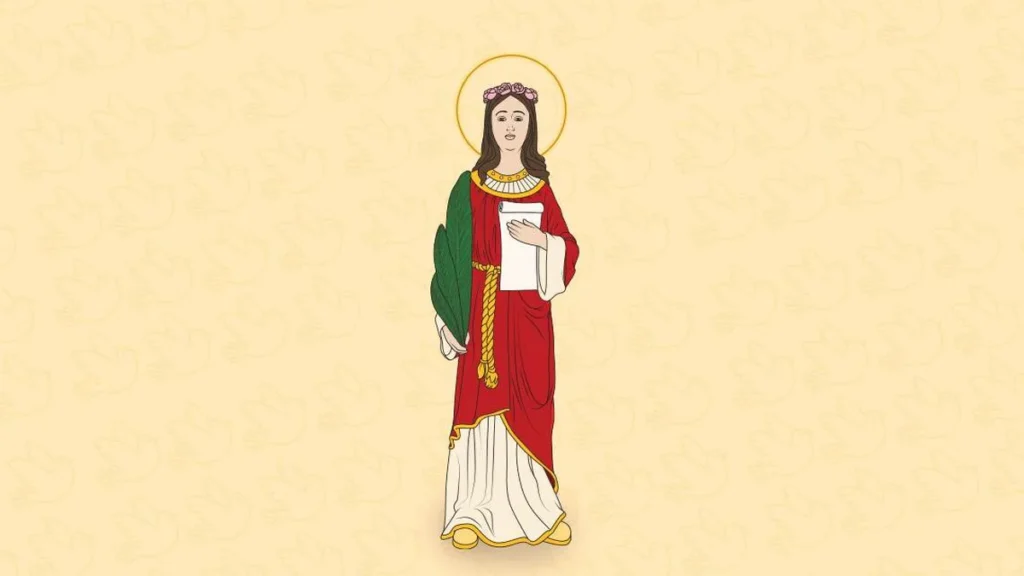 Imagem Destaque SANTA CECOLIA do artigo Atividade sobre Santa Cecília