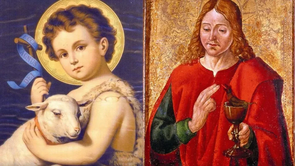 Imagem Joao Batista e Evangelista do artigo Qual São João nós celebramos hoje? Batista ou Evangelista?