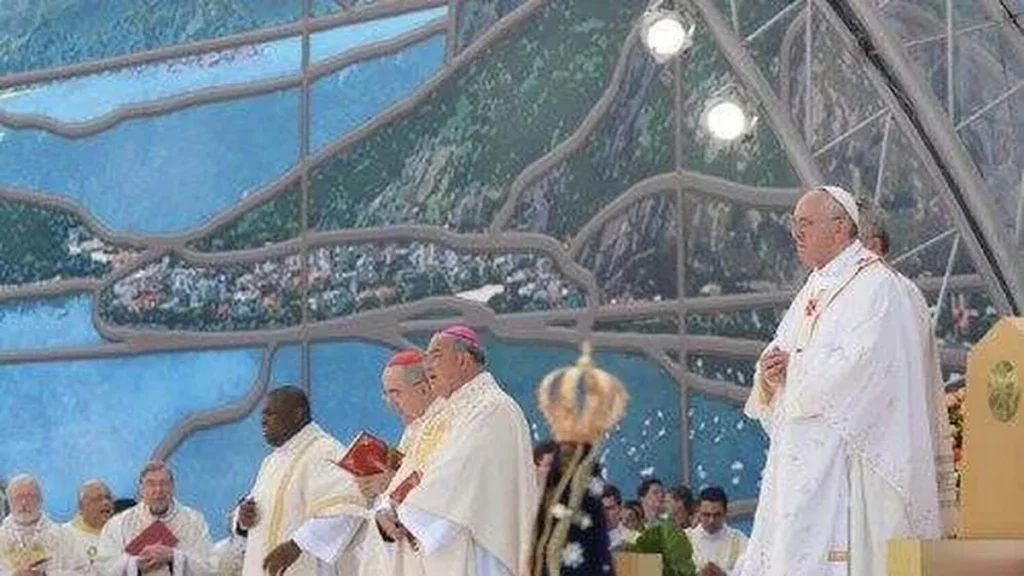 Imagem Papa no RJ do artigo Dez anos da JMJ do Rio de Janeiro, um encontro de conversão, testemunho e fé