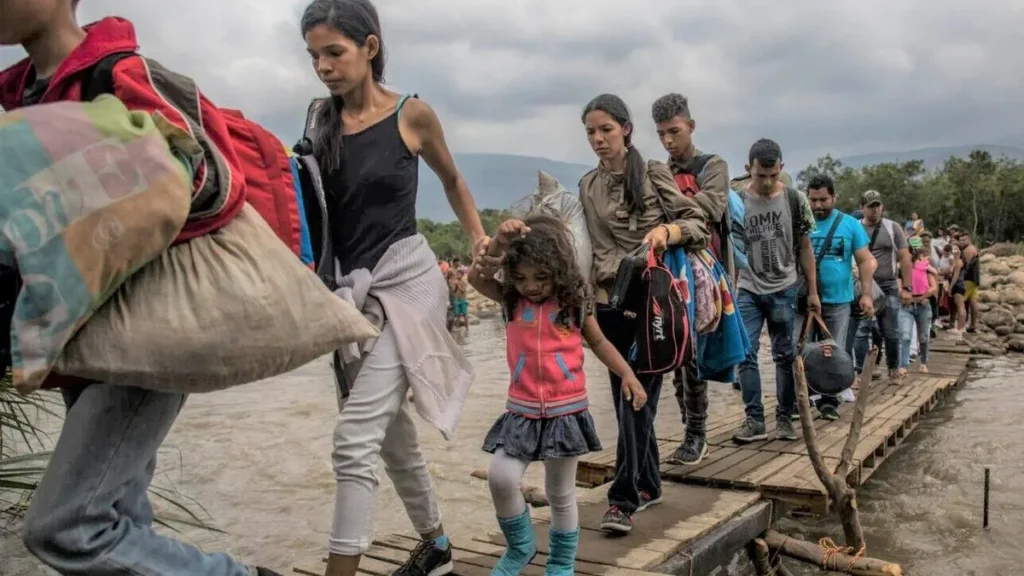 Imagem Refugiados Colombianos do artigo Cinco passagens da Bíblia sobre migrantes e refugiados