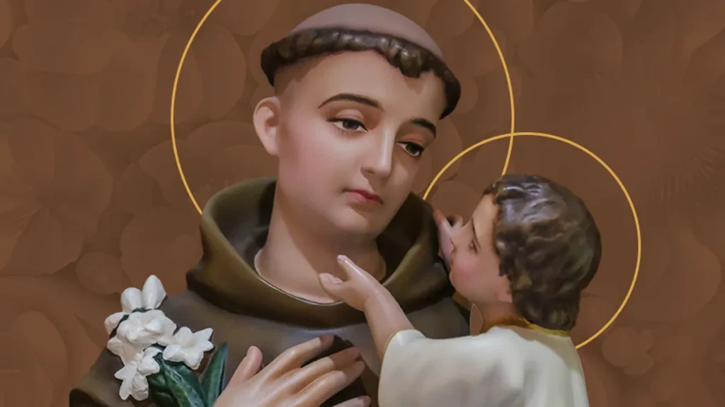 Imagem imagem de santo antonio com o menino jesus nos bracos do artigo Santo Antônio: a vida e o exemplo
