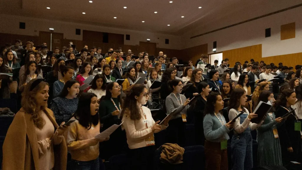 Imagem Coro que participara da JMJ do artigo Organização da JMJ divulga partituras das músicas do encontro