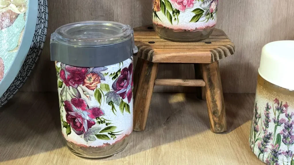 Imagem Pote de Vidro decorado Faca Voce Mesmo do artigo Potes de Vidro Decorado – Faça Você Mesmo