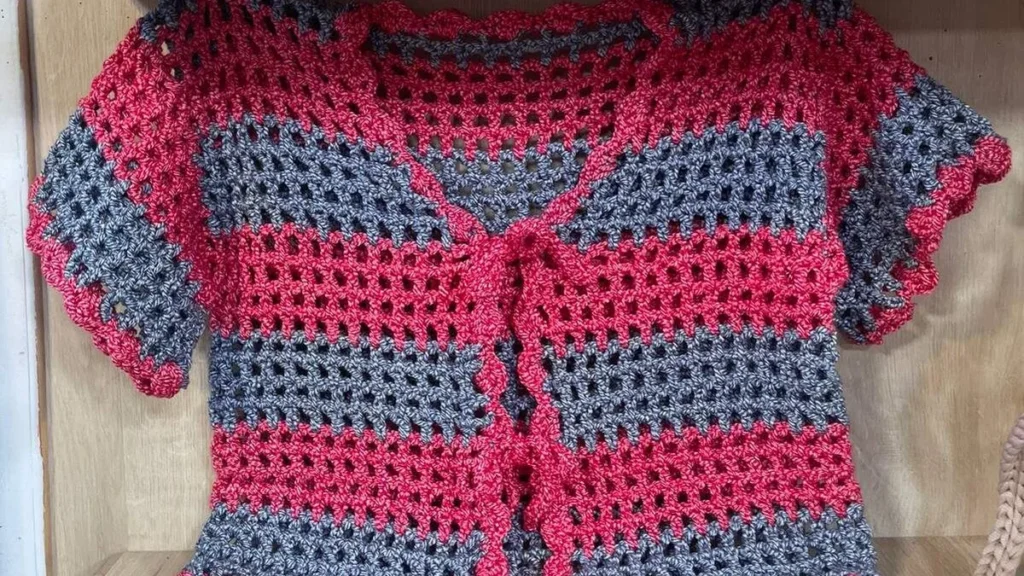 Imagem blusa croche faca voce mesmo do artigo Blusa em crochê com fio bamboo - Faça Você Mesmo