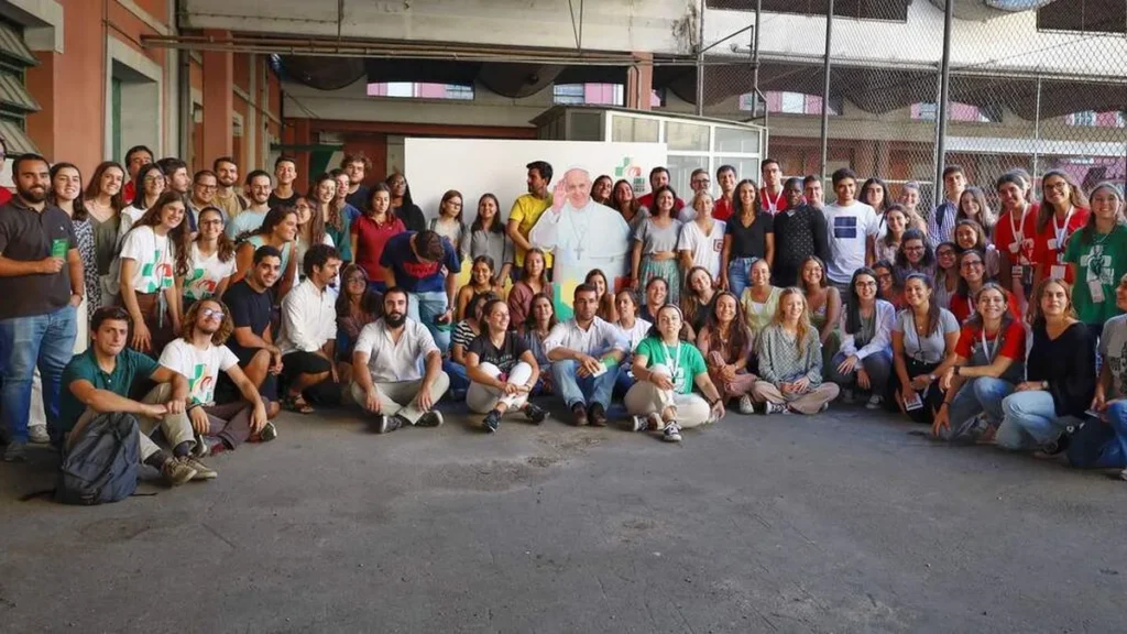 Imagem jovens da JMJ do artigo JMJ: Papa conversa com os jovens