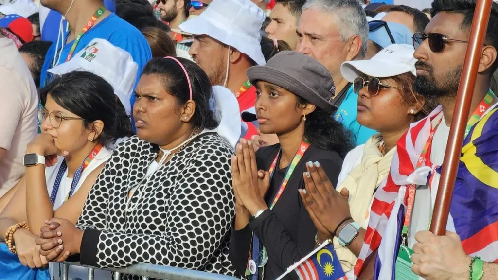 Imagem Missa de abertura da JMJ do artigo Santa Missa acolhe os jovens na abertura da Jornada Mundial da Juventude