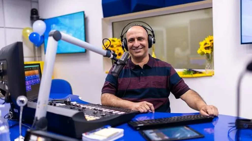 Evandro Luís, apresentador do programa “Tarde em Família”