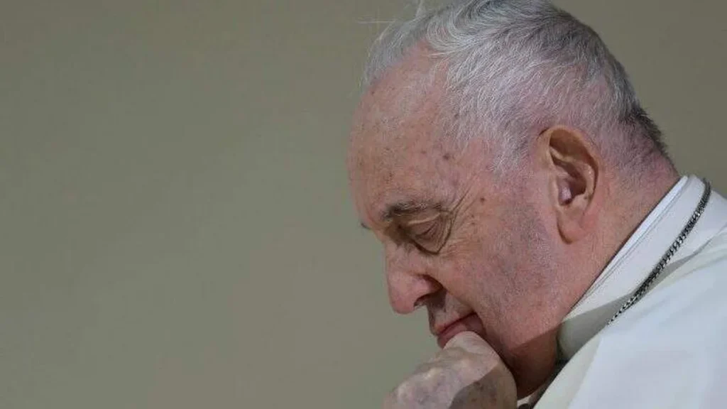 Imagem Papa Francisco pensativo do artigo Papa envia pesar pela morte do Cardeal Dom Geraldo Majella
