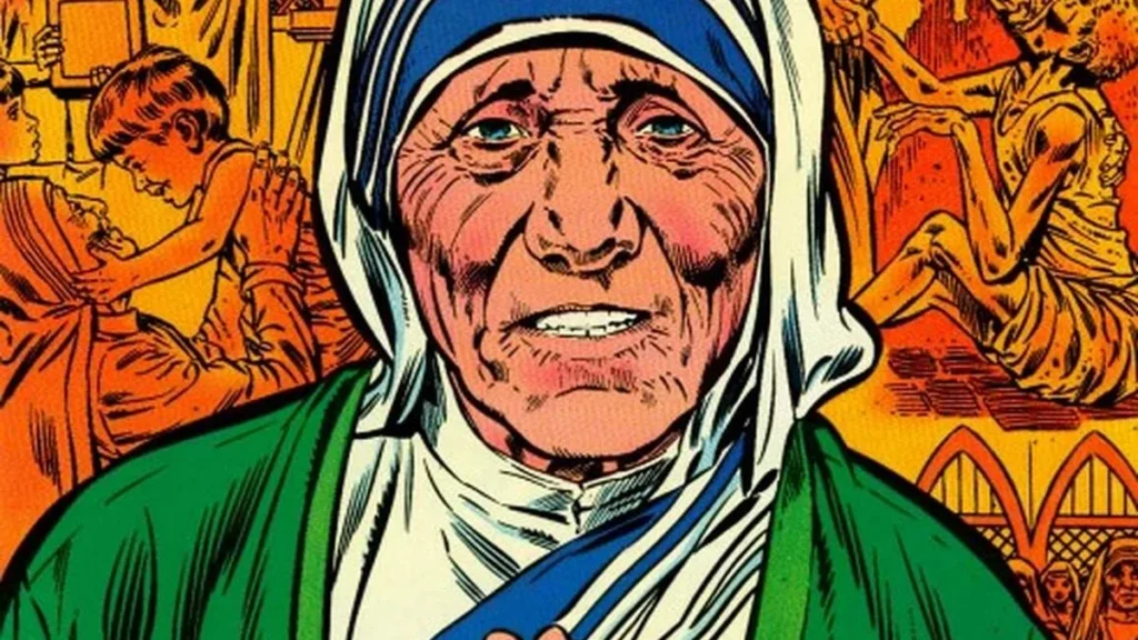 Imagem Santa Teresa de Calcuta Marvel 3 do artigo Santa Teresa de Calcutá foi protagonista de uma história da Marvel