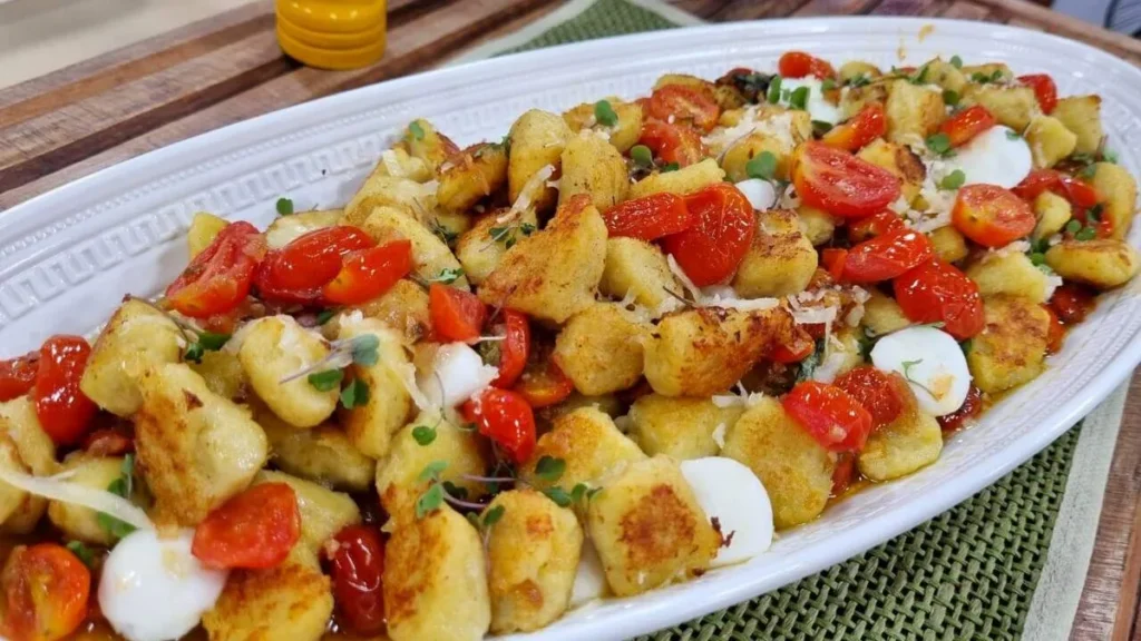 Imagem nhoque batata doce do artigo Nhoque de Batata-Doce Tostado - Santa Receita