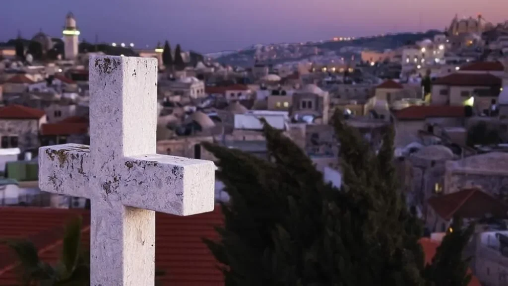 Imagem Terra Santa Cruz em Jerusalem do artigo Papa Francisco pede jejum e oração pela Terra Santa