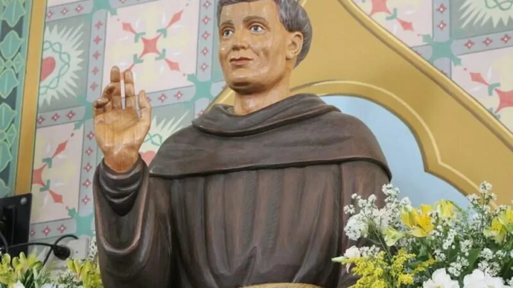 Imagem imagem de Frei Galvao no santuario de Guaratingueta do artigo O ardor missionário da vocação de Frei Galvão