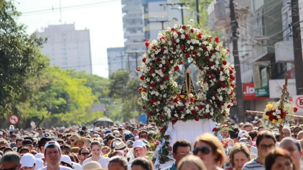 Imagem Santuario de Nossa Senhora Aparecida Passo Fundo RS do artigo O Brasil inteiro no coração da Mãe Aparecida: Santuário de Passo Fundo