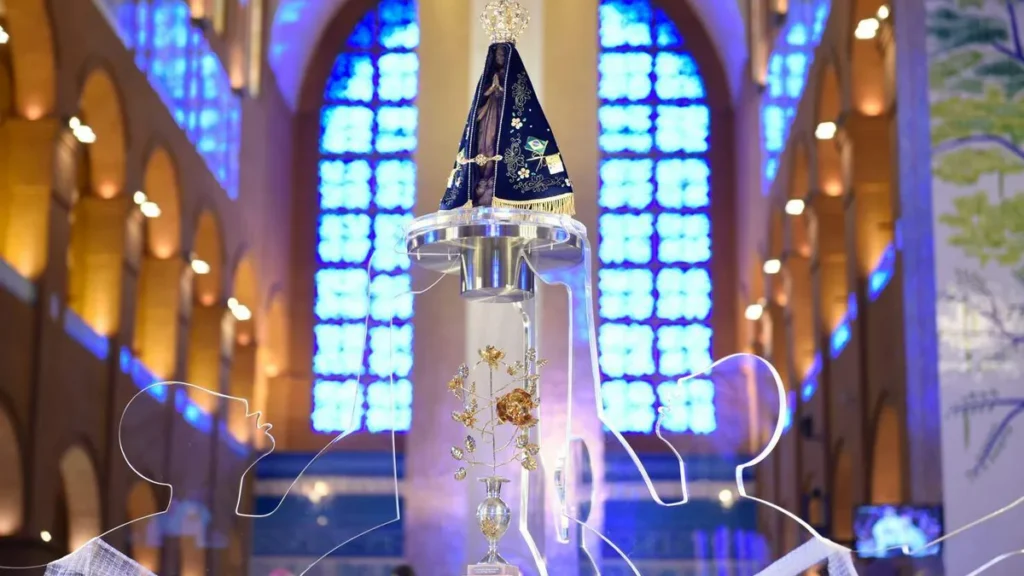 Imagem nossa senhora missa solene 2018 do artigo Oração dedicada à Nossa Senhora Aparecida pelo Papa Francisco