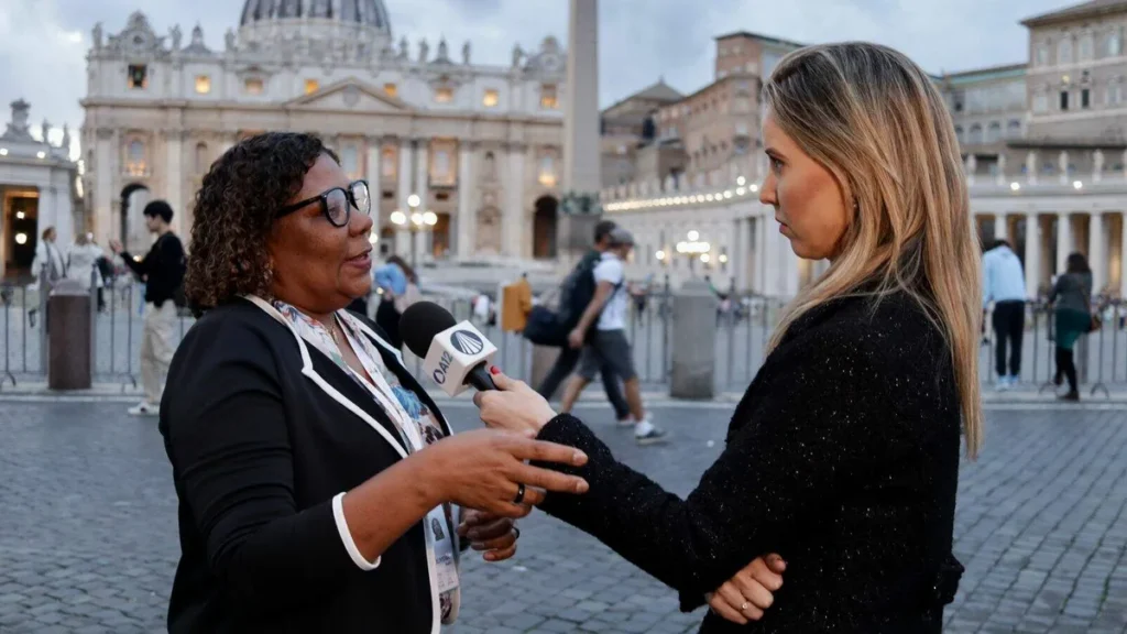 Sonia Gomes Oliveira, Presidente do Conselho Nacional do Laicato do Brasil (CNLB), em entrevista para TV Aparecida